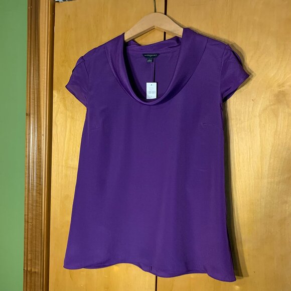 Banana Republic Tops - Banana Republic Purple dressy blouse, size Large NWT